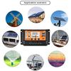 10A/20A/30A/40A/50A/60A/70A/80A/90A/100A Auto LCD-Bildschirm Solarladeregler Dual-USB Solarpaneelregler 12V24V