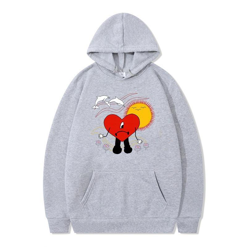 Creative Fun Letter 3D Printed Pocket Hoodie Autumn Winter Warm Comfortable Loose Soft Men's Women's Sports Versatile Hoodies