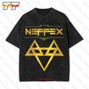 Neffex Logo Gold Vintage Oversized T-Shirt X9wh