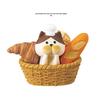 ZAKKA Japanese Miniature Resin Ornaments: Miscellaneous Food, Toy Bread, Coffee Shop Decor, Photo Props, INS Baking Accessories.
