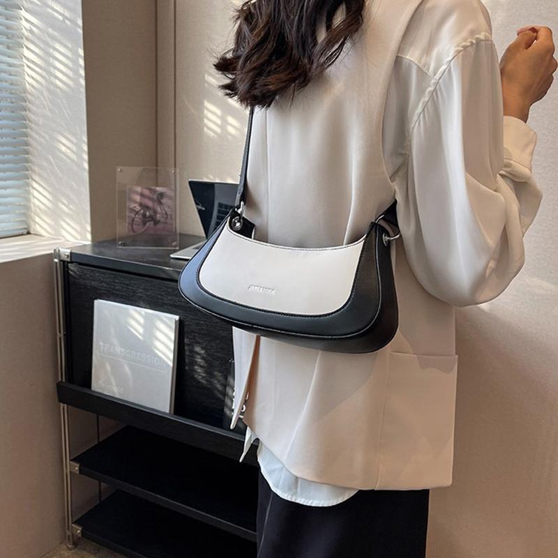 Genți de ultimă generație pentru femei 2024 stil nou, la modă și versatil, design de nișă, geantă mică cu un singur umăr, textură, geantă la modă pentru subsuoară