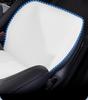 Tesla Model Y Seat Cushion Protector - Napa Leather, Breathable, Ventilated