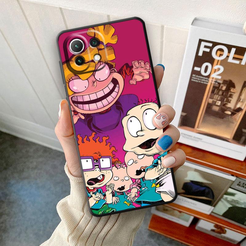 Cartoon Amine-Rugrates Handyhülle für Xiaomi Mi Note 10 Pro 9T 10T 11T 10S 12 10 5G A2 Lite 9 SE 12X 11 Lite TPU Weiche Hülle