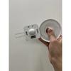 110-240v ceiling embedded 5.8GHZ ultra high power LED light with 6000W40A microwave radar induction switch