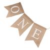 ONE Letter Chair Flag Banner Festive Baby First Party Decoration Birthday Bunting  Festival