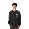 PUMA Sweatshirts Men's Black Crew Neck Moderate Regular 539699-01