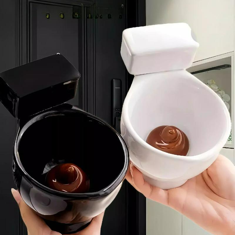 Creative Toilet Funny Cup Ceramic Cartoon Personalized Mug Birthday Gift Funny Personalized Water Cup