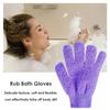 Massage Sponge Five Fingers Bath Gloves Moisturizing Bathing Cleaning Gloves  Bathroom Spa Products