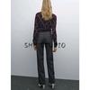 Spring New Women's Clothing Commute Style Single-Breasted Wool Blended Diamond Pattern Knitting Cardigan 5661643