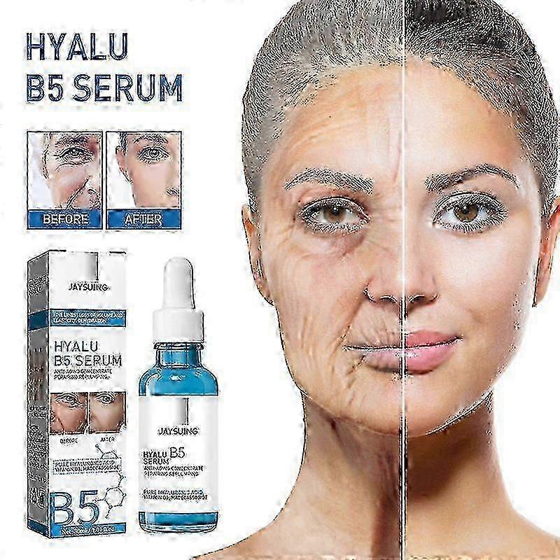 Triple Hyalu B5 Anti-Aging Serum 30ml, Anti-Wrinkle Concentrate, Repairing & Brightening Facial Serum