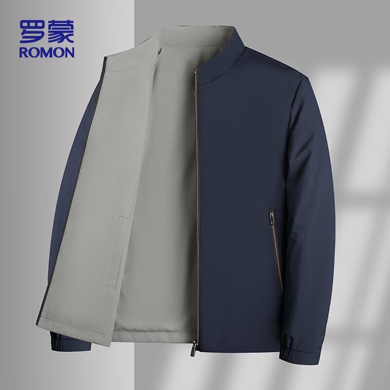 

ROMON Men s Double-Sided Spring Business Casual Jacket XL