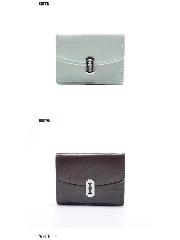 Korean Designer Classic Multi-Color Ladies Lock Coin Purse 2025