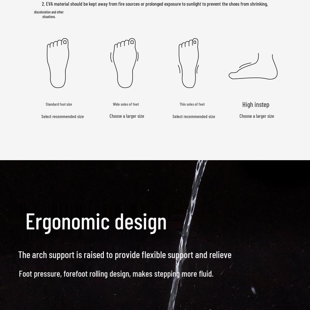 Men's Summer Outdoor Non-Slip Sports Slippers for Driving and Cool Comfort