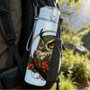 1PC Wise Forest Owl Pattern 750ml Color Plastic Sports Water Bottle Leakproof Flip Straw Lid Suitable for Sports Office Home Use