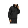 Adidas Originals Trefoil Solid Half-Zip Hooded Windbreaker Jacket Men Outerwear Black HA1278