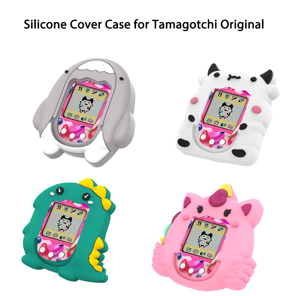 Silicone Protective Case for Tamagotchi Original Virtual Pet Game Machine Soft Shockproof and Anti-Scratch Sleeve