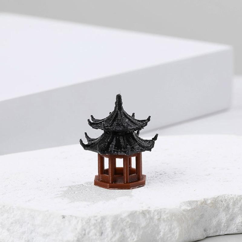Traditional Chinese Building Assembly Set Architectural Models DIY Educational Cultural Display Craft