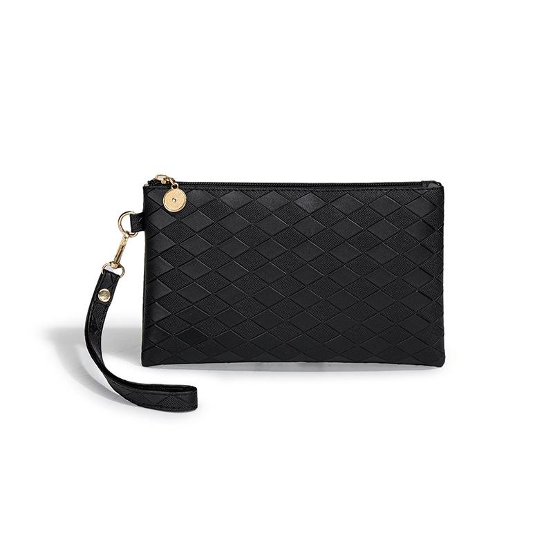 Women's bag new personalized rhombus handbag small and portable women's handheld mobile phone bag