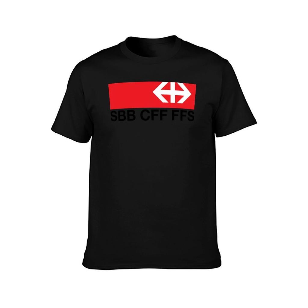 Swiss Federal Railways SBBCFFFFS Logo TShirt Performance Workout Short Sleeve Tee