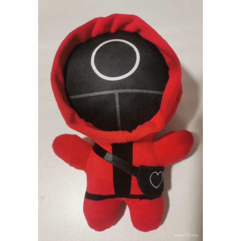Squid Game Stuffed Plush Toys Squid Game Pillow Soft Doll Room Decoration Halloween Christmas Gifts For Children