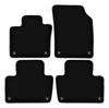 BASIC Black Velour Floor Mats For: Volvo XC90 II SUV (2015-)