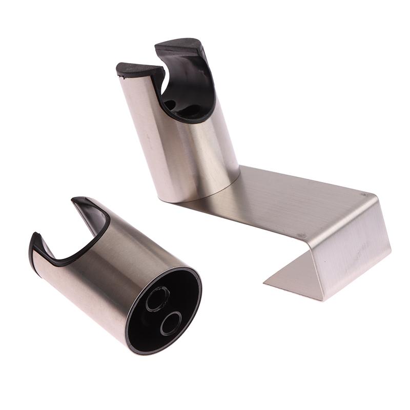 Držák na háček na bidetovou spršku Bez hřebíků Nerezová ocel Toaleta Koupelnový doplněk Nástěnný držák na sprchovou hlavici