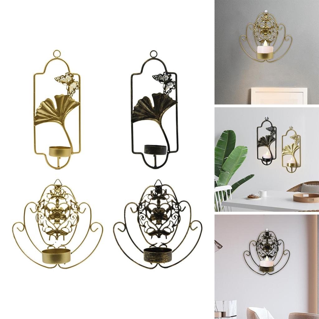 Iron Candle Holder Candle Holder for Bedroom Home Decor Elegant Fashionable