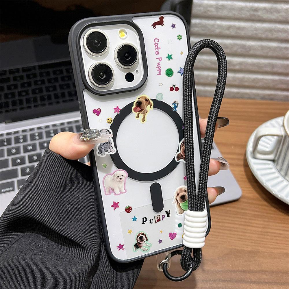 Magnetic Phone Case for iPhone  11 12 17 14 15 Pro Max 15 14 16 Pro13 14 15 16 Shockproof Case Mag-Safe Magnetic Ring Back Cover