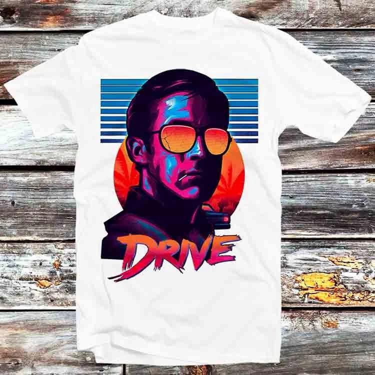 Drive Muscle American Car Driver Bike Cult Movie Film Road T Shirt B1343