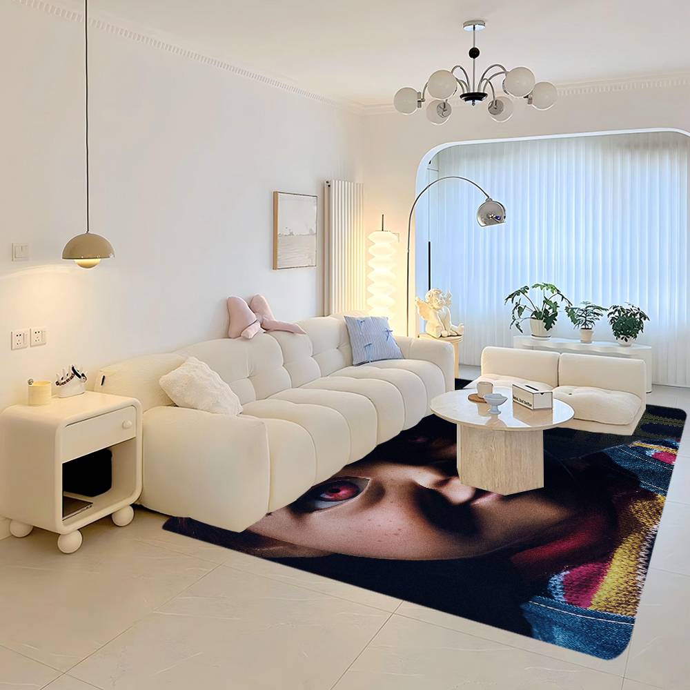 Horror C-Childs Play Kitchen Mat Nordic Style Bedroom Living Room Doormat Home Balcony Anti-Slip Welcome Rug