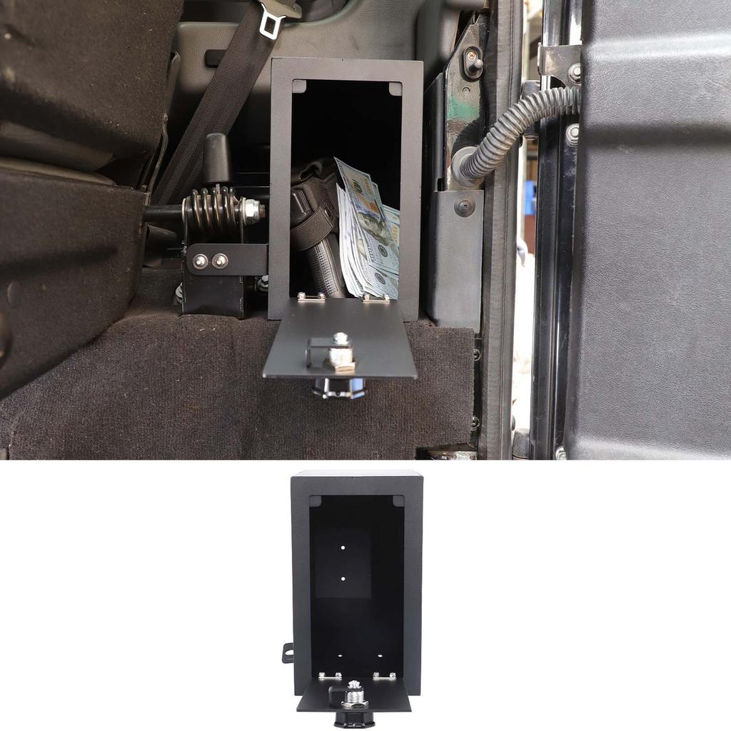 For Land Rover Defender 90 110 130 2004-2018 Aluminum Alloy Car Security Safe Box Storage Privacy Protection Car Accessories