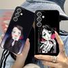 Demon Slayer Enmu Tamio Phone Case for Samsung Galaxy S25 S24 S23 S22 S21 S20 Note20 Plus FE Ultra Colour Printing Cover Pretty