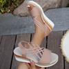 Plain Sandals Women'S Fashionable Platform Open Toe Casual Sandal With Elastic Straps Comfy For Beach Clear Platforms Shoes