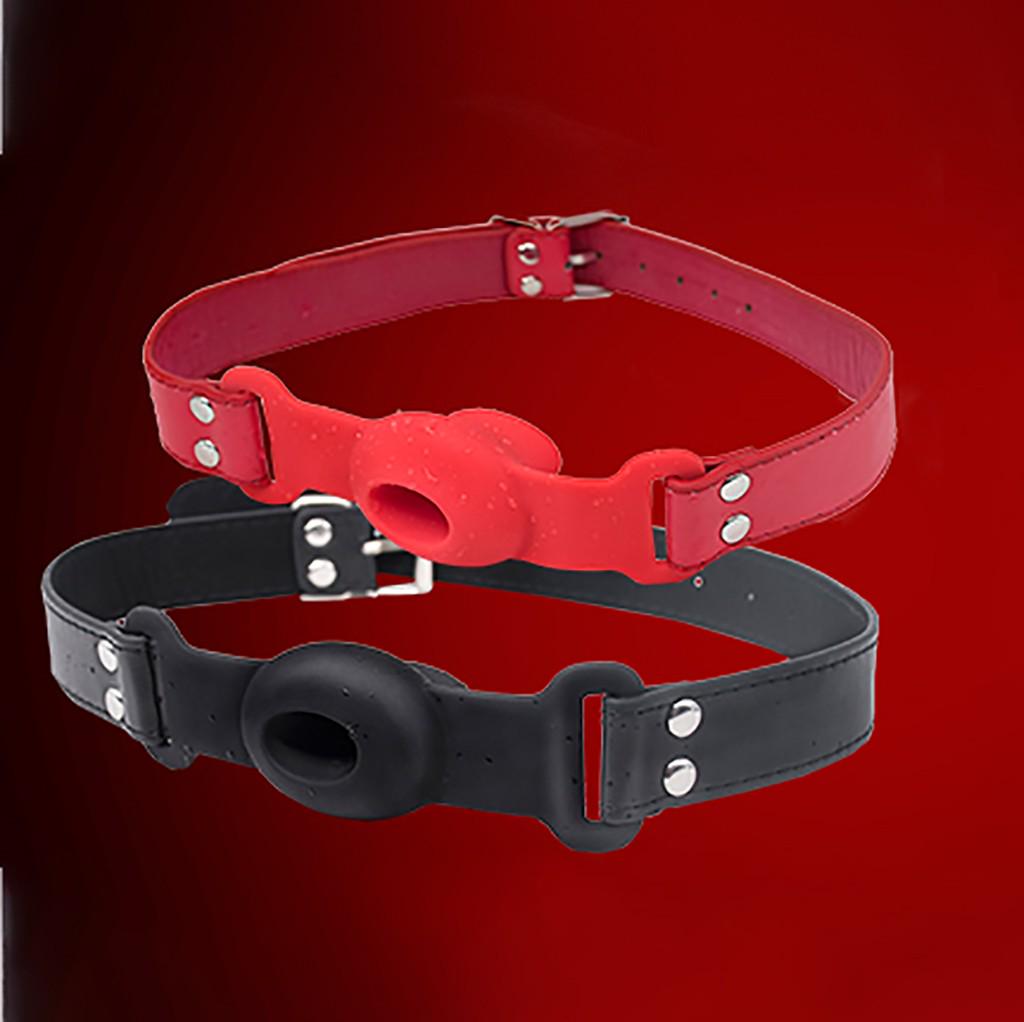Slave Silikon Munnplugg Gag BDSM Fetish Mouth Restraints SM Toy