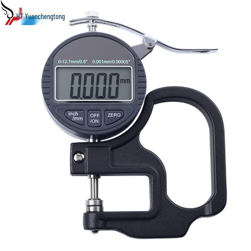 YHT Digital Flat Head Thickness Gauge Range 12.7mm
