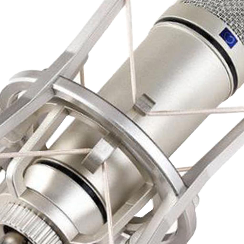 Condenser Microphone 48V Professional Large Diaphragm for Singing Live Streaming
