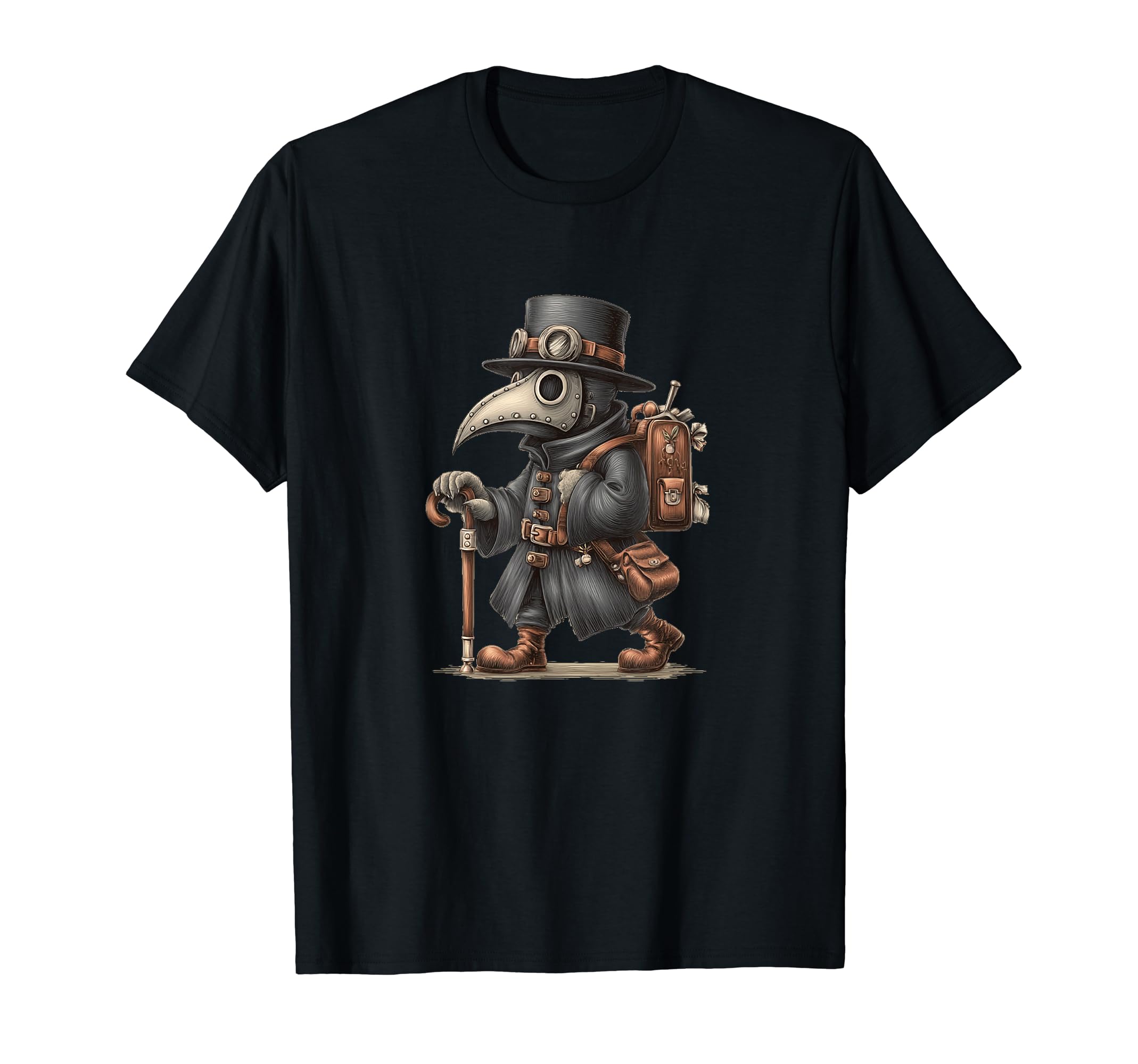 Medieval Plague Mask Costume, Funny Doctor T-Shirt