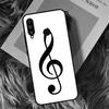 Music Score Musical Notes For Huawei Nova Y90 Y60 Y61 Y70 Y72 Y73 Y91 3i 7i 8i 11i 12i 9 10 SE P20 P30 P40 Lite Case