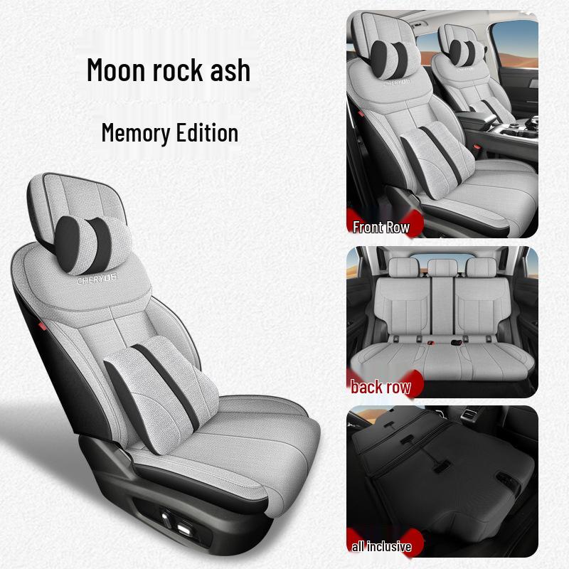 Chery Explore 06 Universal Five-Seat Linen Car Seat Cushion Cover for All Seasons