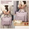 Large Lunch Bag Insulated Cooler Bag Lunch Box, Thermal Bag for Work Picnic, Portable Cool Box Reusable Tote Lunch Bag Carry Bag