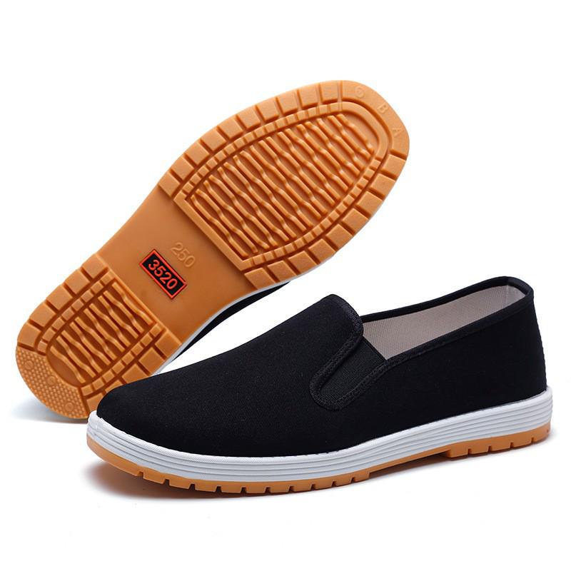 Breathable Non-slip Old Beijing Cloth Shoes - Wear-resistant, Casual Slip-on Work Shoes, Comfortable, Large Size 46 45