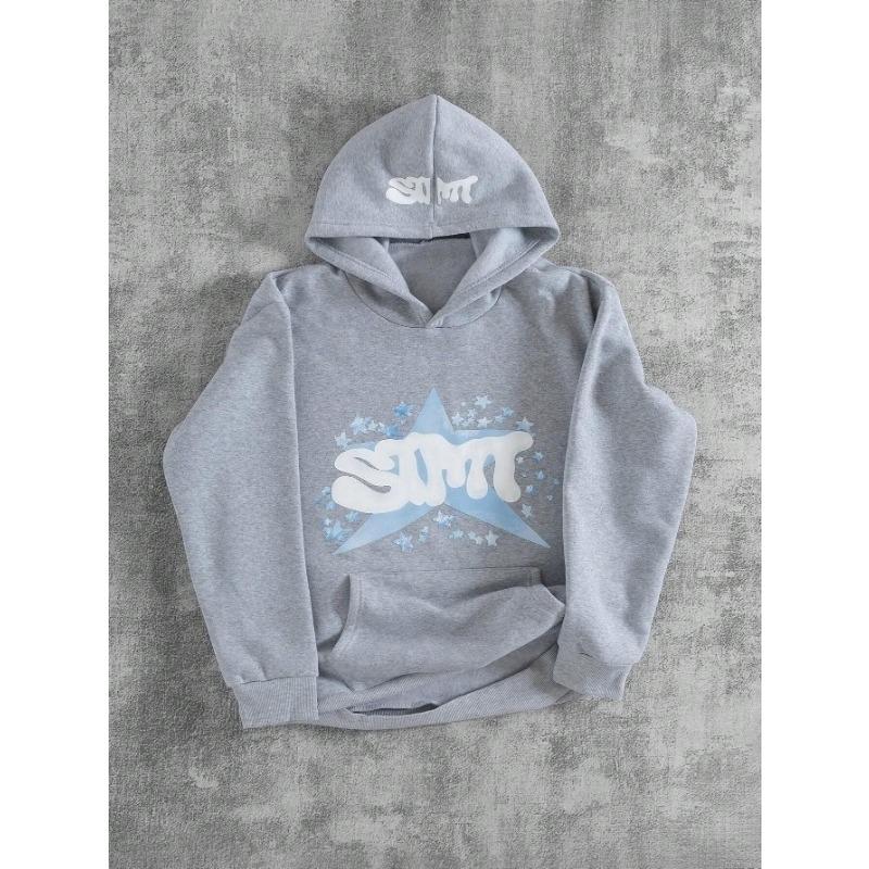 The New Men's Hooded Sweatshirt for Spring and Autumn Features a Casual Fashionable and Comfortable