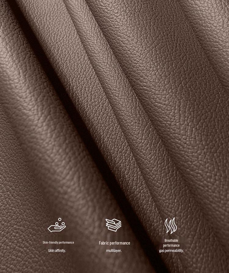 Qin PLUS Full Leather Car Seat Cushion - Universal Fit, Four Seasons, New Model
