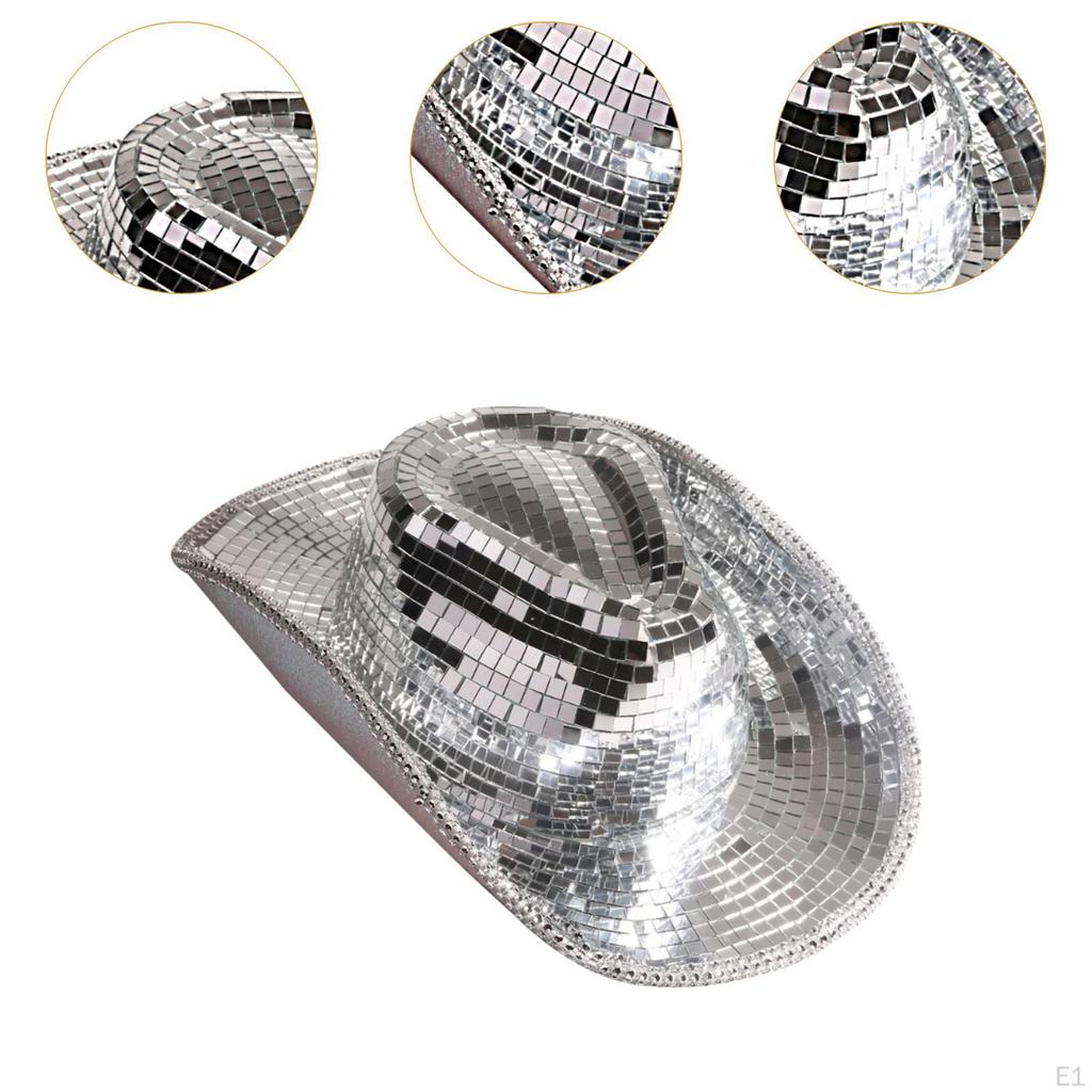 Cowboy Hat Comfortable Sun Protection for Party Supplies Beach Props Outdoor