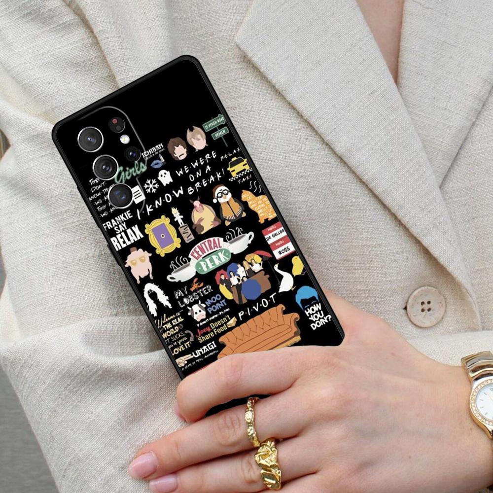 Friends TV Show Cell Phone Case for Samsung Galaxy S26 Ultra S25 S24 S23 S22 S21 S20 Note10 Cover