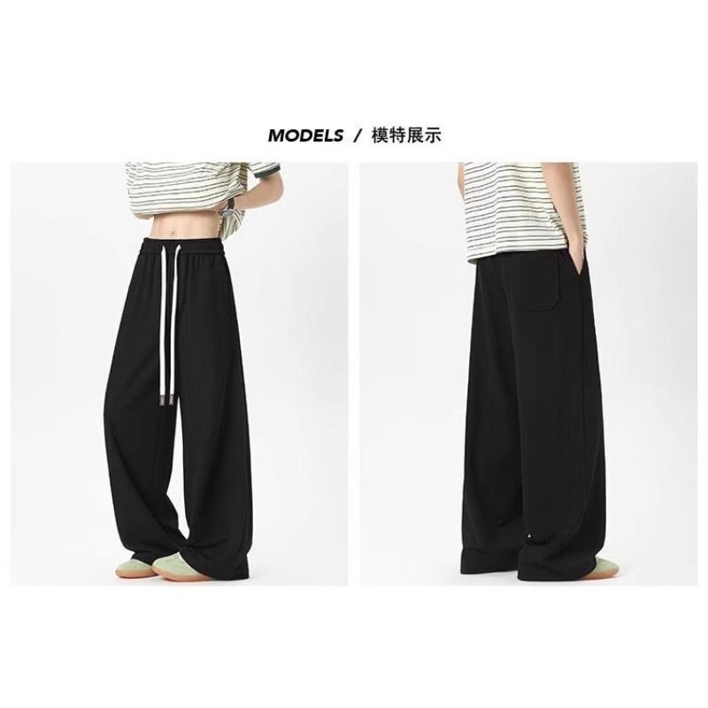 New loose casual pants men's trend versatile pants summer thin pendant trousers
