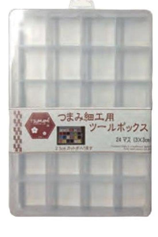 Best Brain Tsumami Zaiku 24 for Cut Toolbox, Squares, 2.5cm Cloth, TP-24