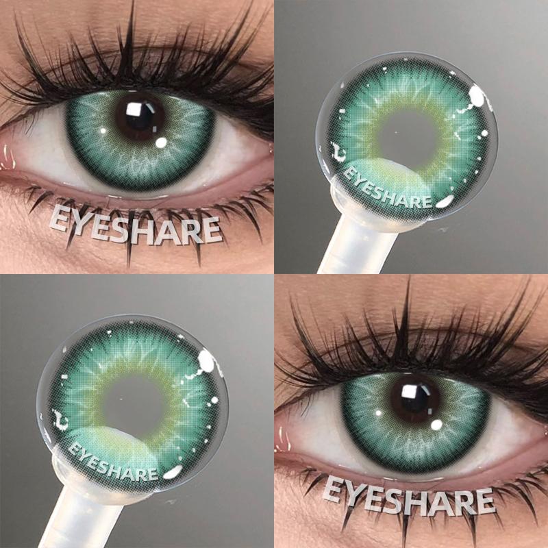 EYESHARE  Color Contact Lenses 1pair Colored Contact for Eyes Brown Lenses Blue Contacts Yearly Beautiful Makeup Eye Contacts Lens