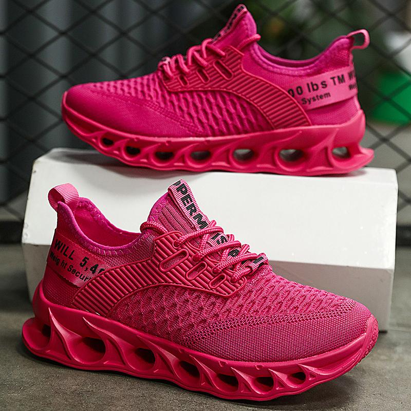 

Модные желтые летние кроссовки мужские кроссовки для бега на лезвиях Большой размер 36-46 Дышащие кроссовки на платформе Мужские женские спортивные кроссовки Распродажа 36