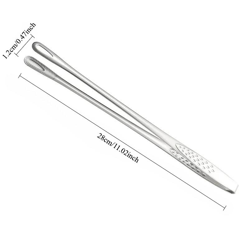 Multi-purpose Kitchen Food Tongs Food Grade Stainless Steel Bread Tongs Steak Tong Salad Tong Grill Clip BBQ Tools